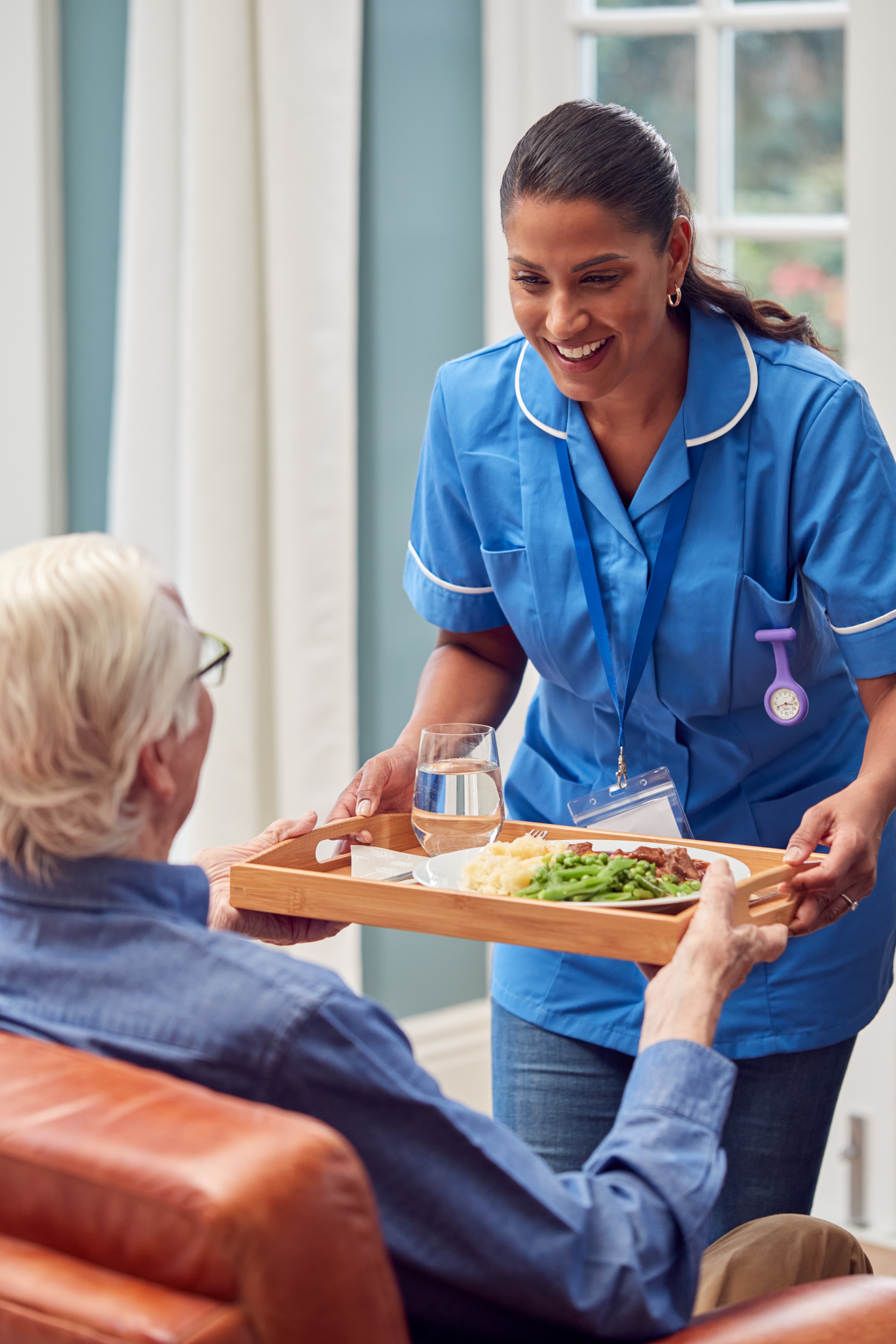 Professional home care in a comfortable environment